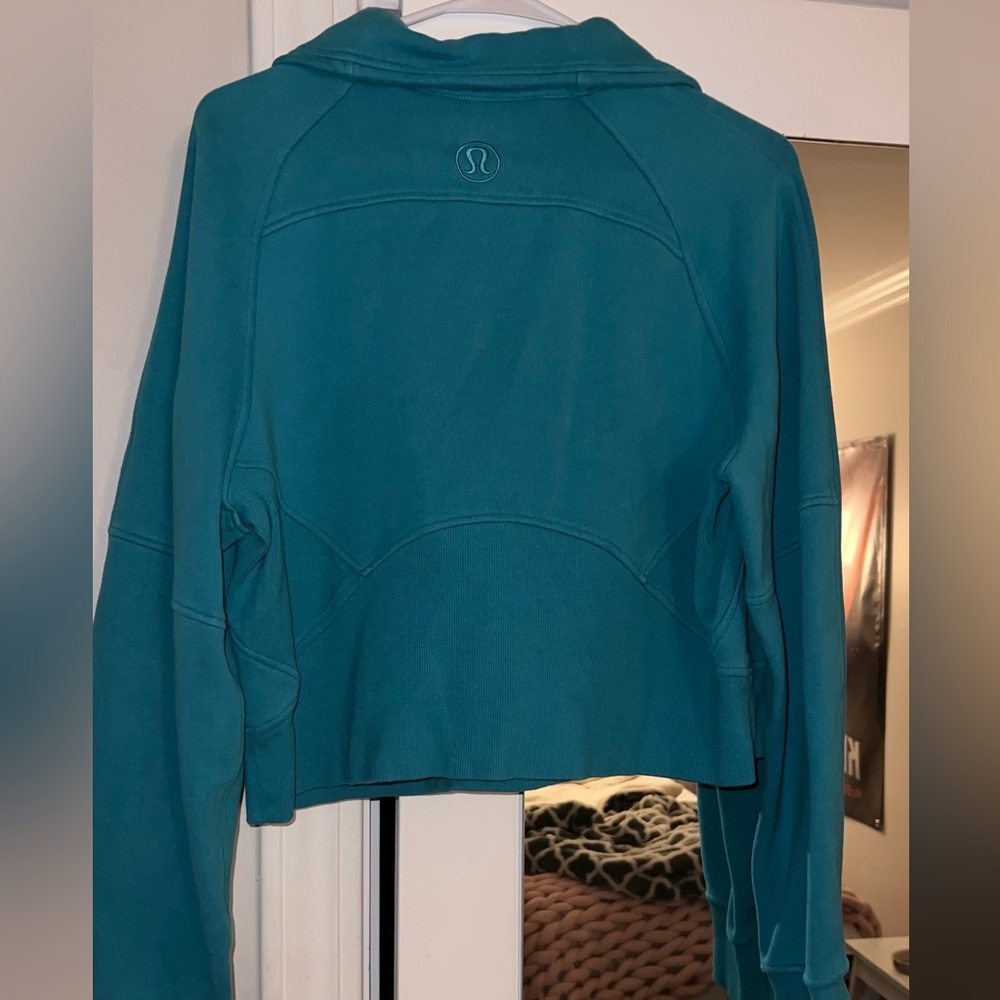 lululemon athletica Blue Half-Zip Pullover - Picture 3 of 3